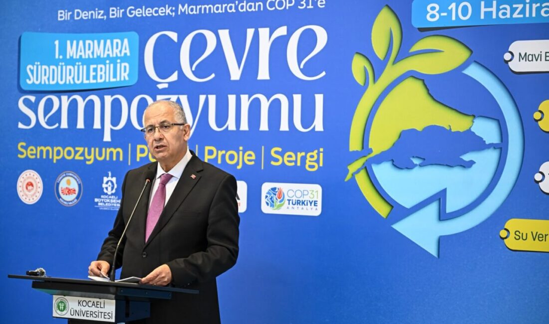 Kocaeli Üniversitesi ev sahipliğinde gerçekleştirilen Marmara Sürdürülebilir Çevre Sempozyumu, üç