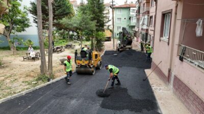 Karamürsel Belediyesi Fen İşleri Müdürlüğü’ne bağlı ekipler, ilçe genelinde sürdürdüğü