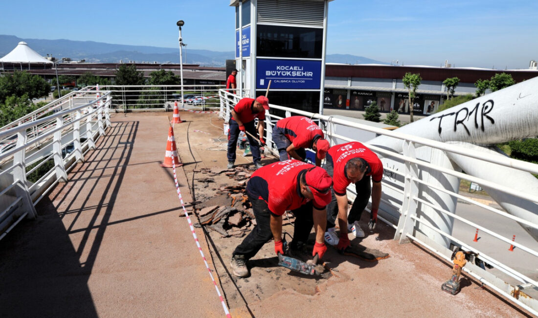 Kocaeli Büyükşehir Belediyesi’ne bağlı A Takımı ekipleri, yazın kavurucu sıcaklarına