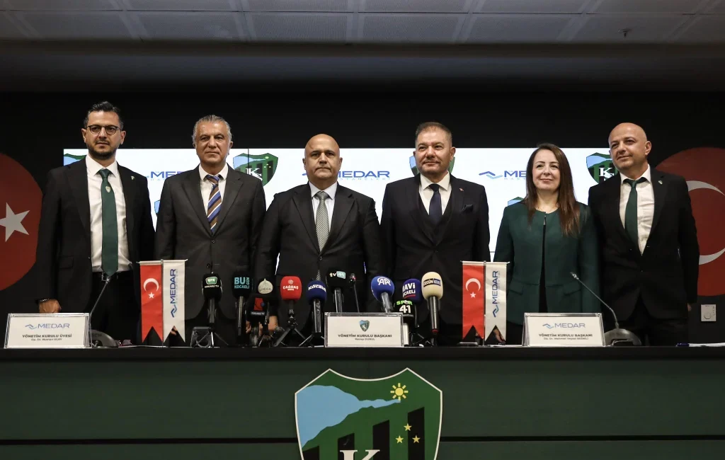 Kocaelispor Kulübü, 2026-2027 sezonu boyunca geçerli olacak sağlık sponsorluğu sözleşmesini