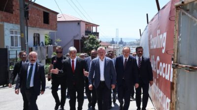 Kocaeli Büyükşehir Belediye Başkanı Tahir Büyükakın, Dilovası’na estetik ve modern