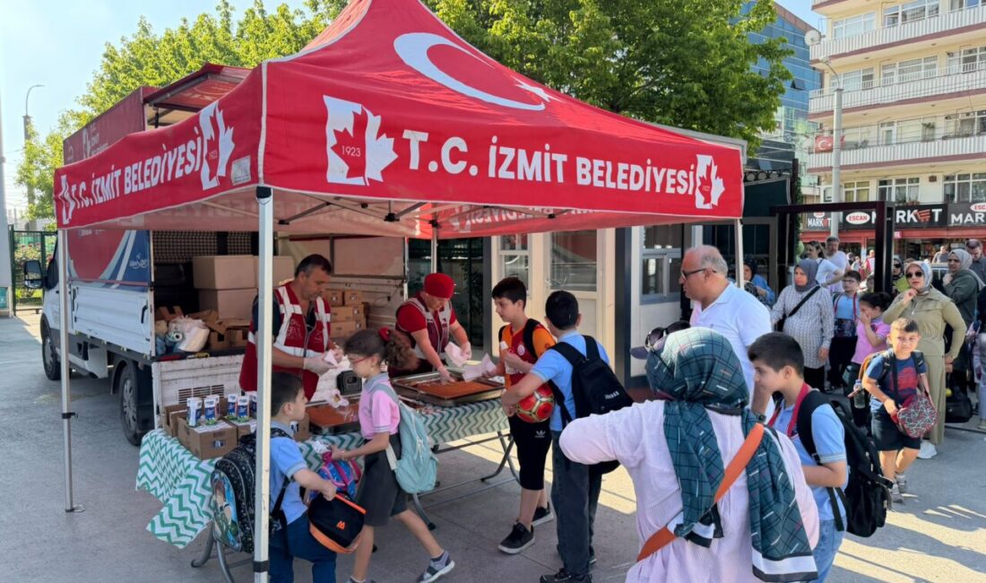 İzmit Belediyesi, kırsal mahallelerdeki okullarda eğitim gören öğrencilere okul öncesinde