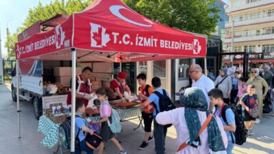 İzmit Belediyesi, kırsal mahallelerdeki okullarda eğitim gören öğrencilere okul öncesinde