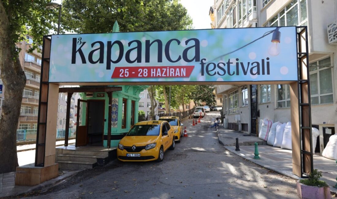 3. Kapanca Sokak Festivali için geri sayım sürerken, festival alanında