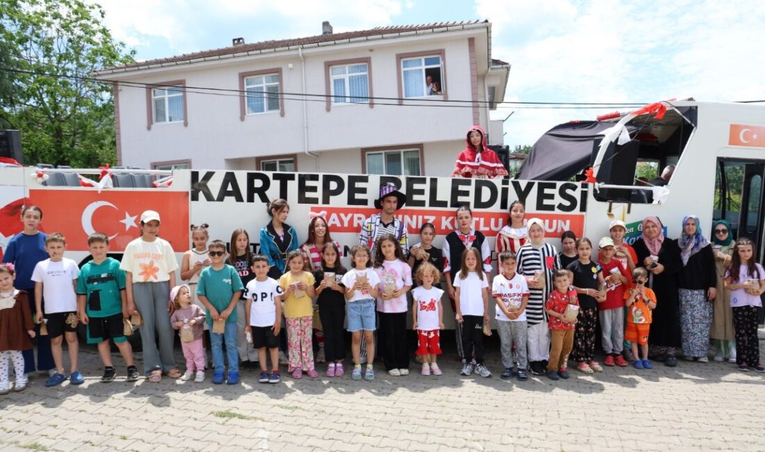 Kartepe Belediyesi, Kurban Bayramı etkinlikleri kapsamında düzenlediği “Mahallemde Şenlik Var”