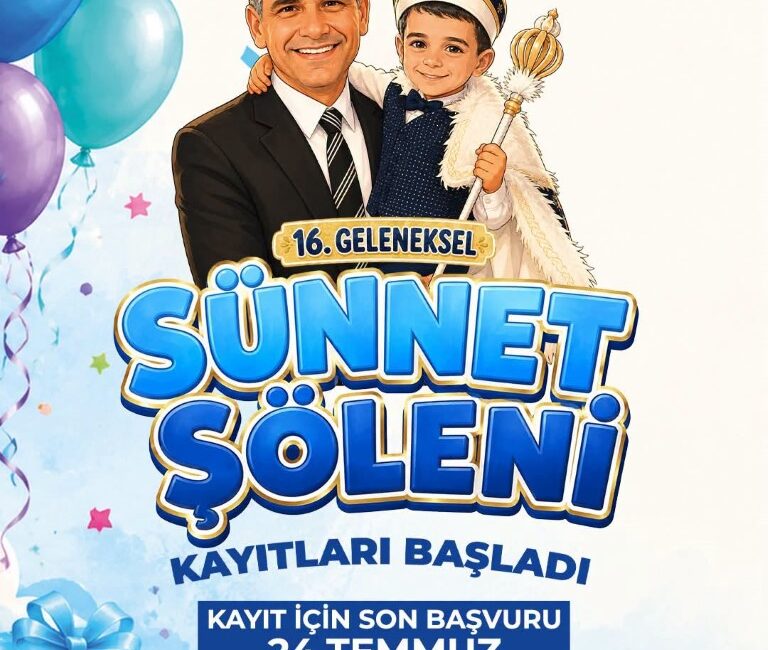 Kartepe Belediyesi tarafından bu yıl 16'ncısı düzenlenecek olan Geleneksel Sünnet