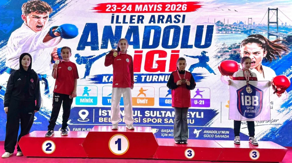 İstanbul’da yapılan Anadolu Karate Ligi 1. Etap Şampiyonası’nda ilimizin başarılı