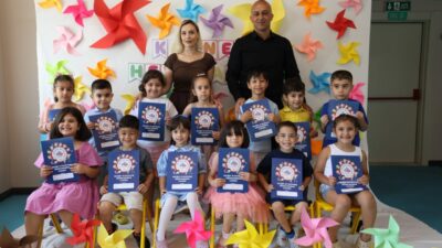 Senin Yuvan Kreş ve Gündüz Bakımevi’nde eğitim gören minik öğrenciler,