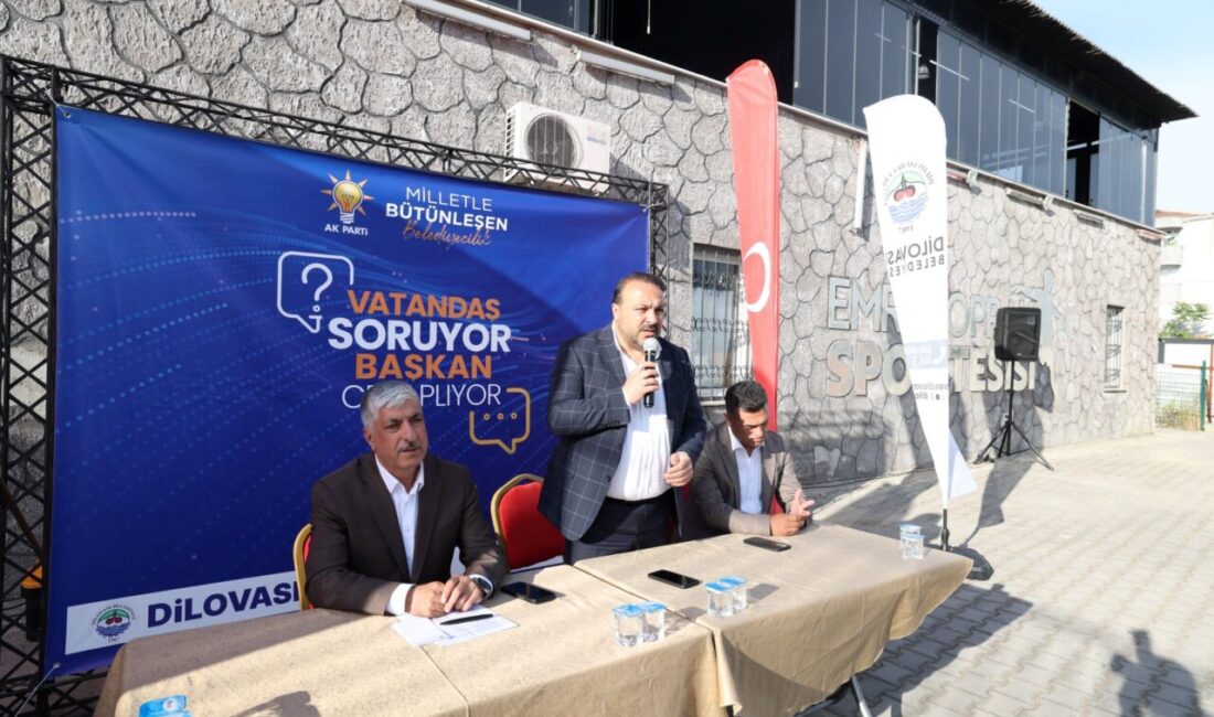 AK Parti Dilovası İlçe Başkanlığı tarafından düzenlenen “Vatandaş Soruyor, Başkan