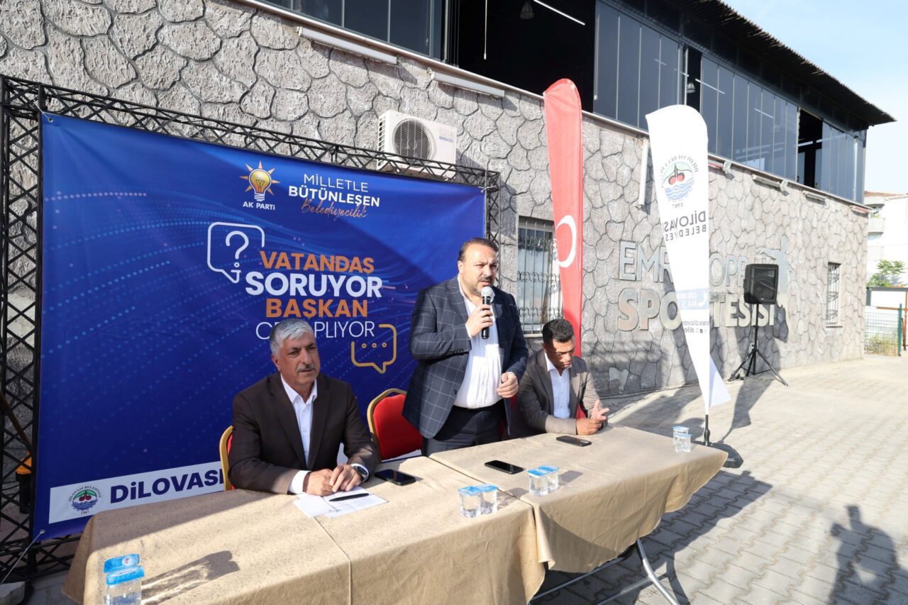 AK Parti Dilovası İlçe Başkanlığı tarafından düzenlenen “Vatandaş Soruyor, Başkan