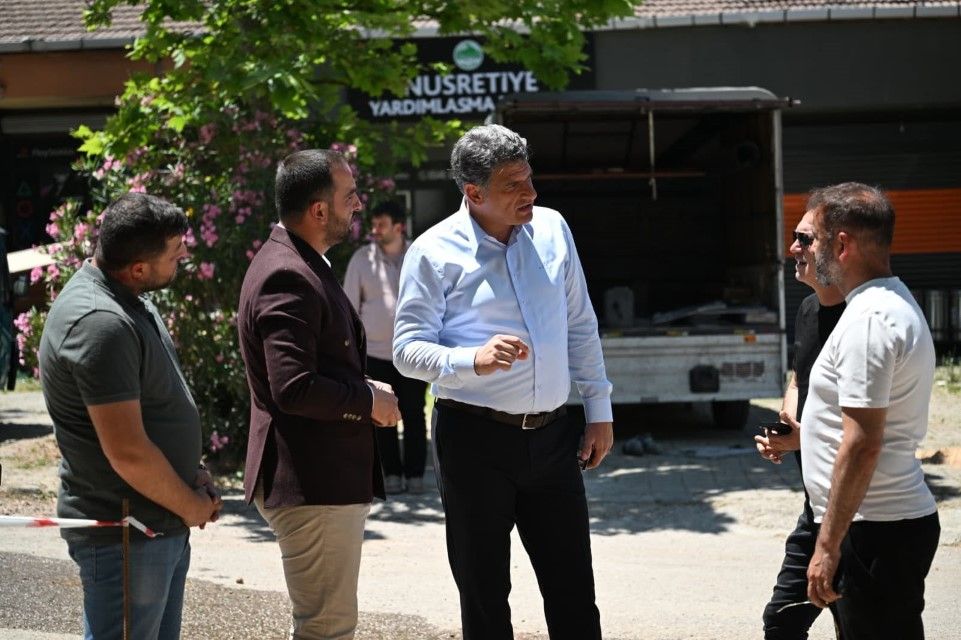 Kartepe Belediye Başkanı Av. M. Mustafa Kocaman Nusretiye Mahallesi’nde yapımı