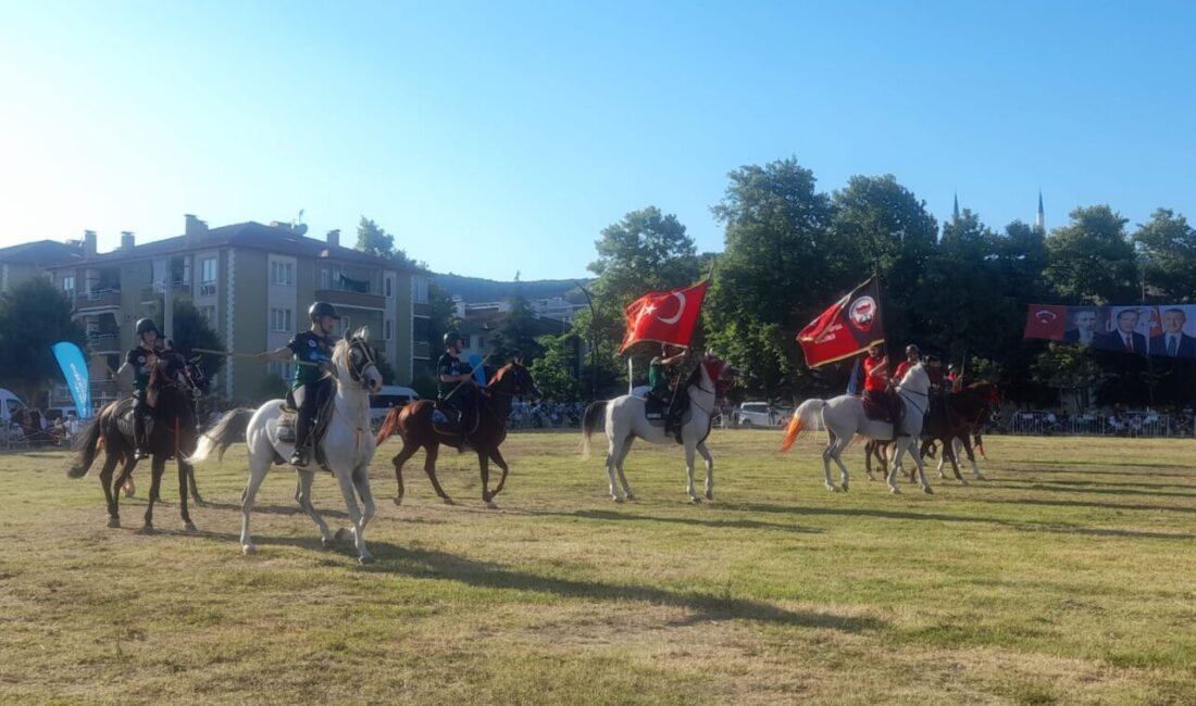 Kocaeli Erzurumlular Derneği tarafından düzenlenen Geleneksel Cirit Şöleni, Derince Yenikent