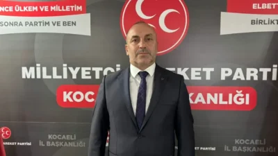 MHP Kocaeli İl Başkanlığı görevine atanan Enes Emengen, görevde bulunan