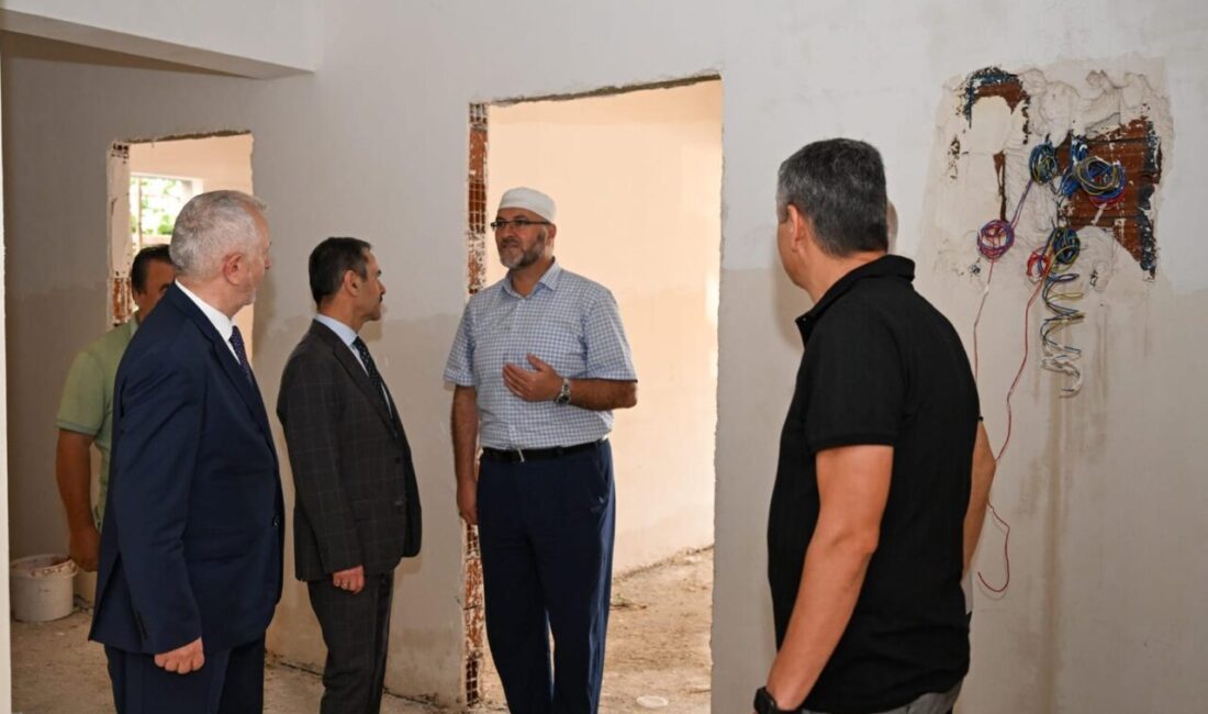 Kocaeli Valisi İlhami Aktaş, İzmit’te yapımı devam eden Hacı Saffet
