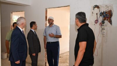 Kocaeli Valisi İlhami Aktaş, İzmit’te yapımı devam eden Hacı Saffet