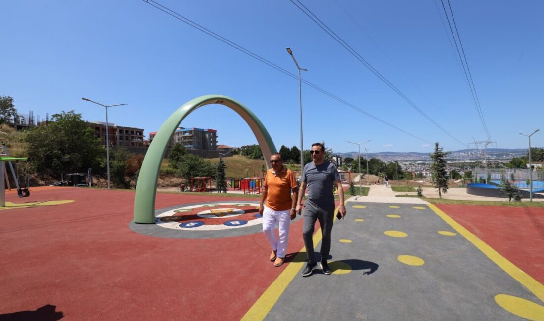 Başiskele Belediye Başkanı M. Yasin Özlü, yapımı tamamlanma aşamasına gelen