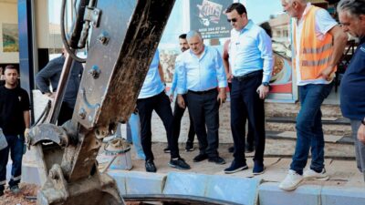 Kocaeli Büyükşehir Belediyesi tarafından yürütülen çalışmalarla Fatih Mahallesi Cumhuriyet Caddesi