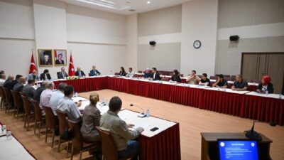 Vali İlhami Aktaş başkanlığında toplanan İl İstihdam ve Mesleki Eğitim