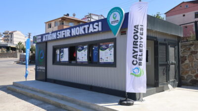 Çayırova Belediyesi’nin geçtiğimiz yıl hizmete açtığı ‘Atığın Sıfır Noktası’ geri