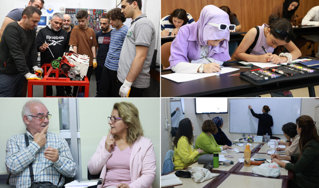 Kocaeli Büyükşehir Belediyesi’nin yaşam boyu öğrenme anlayışıyla hizmet veren KO-MEK