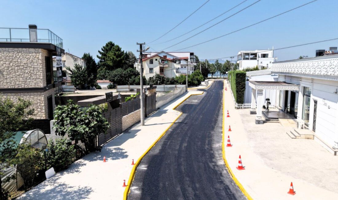 Kocaeli Büyükşehir Belediyesi, Başiskele sahilinde hayata geçirdiği yeni düzenlemeyle ulaşımda