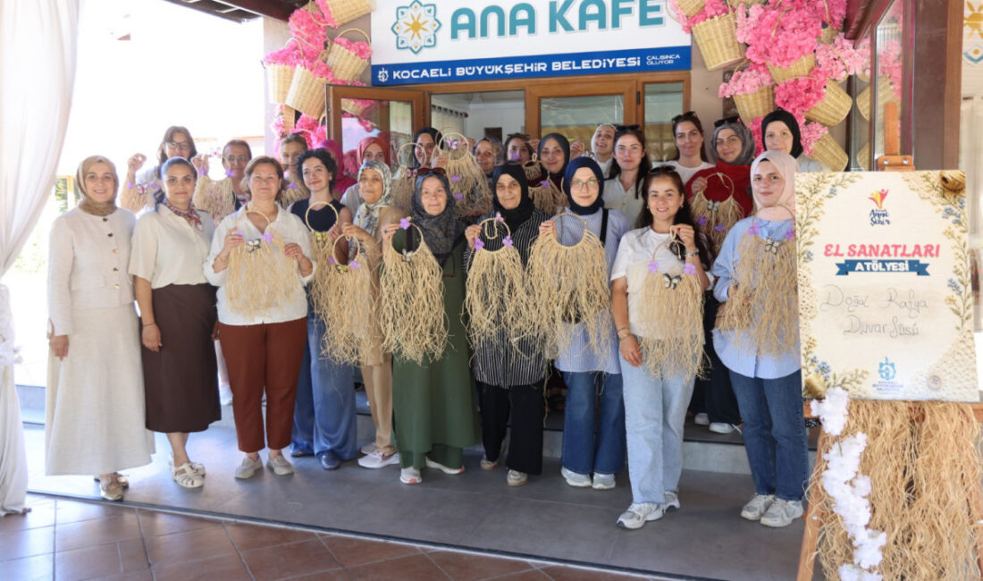 Kocaeli Büyükşehir Belediyesi, kadınların sosyal hayata daha aktif katılımını destekleyen