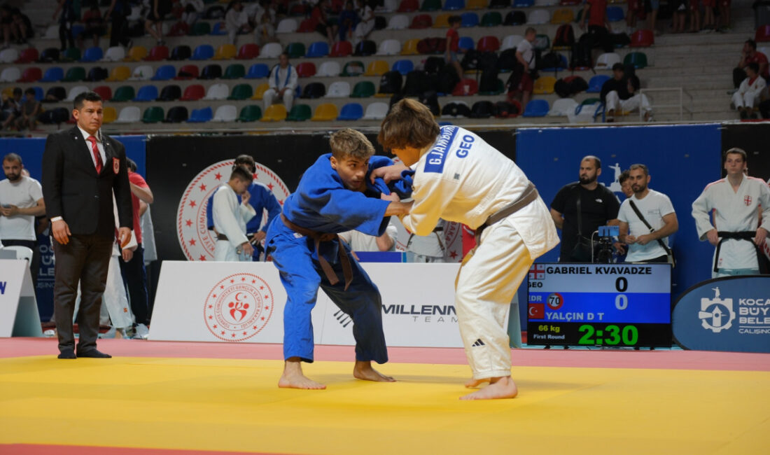 Kocaeli Büyükşehir Belediyesi’nin ev sahipliğinde düzenlenen Emre Yazgan Uluslararası Judo