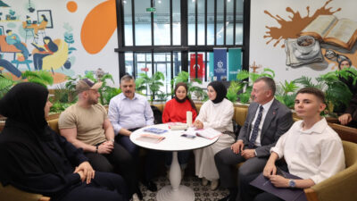 İçişleri Bakanı Mustafa Çiftçi, Kocaeli programının sonunda ziyaret ettiği Alev