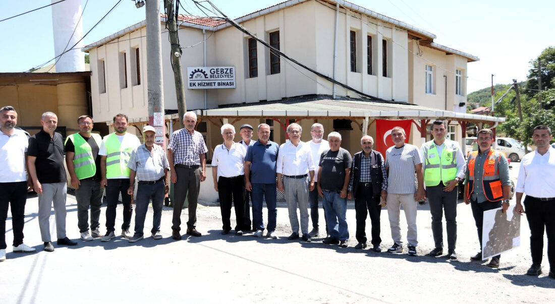 Kocaeli Büyükşehir Belediyesi, Gebze’ye değer katacak ulaşım, üstyapı ve sosyal