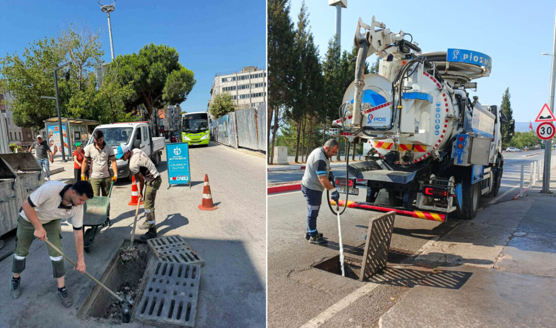 Kocaeli Valiliği’nin kuvvetli sağanak uyarısının ardından Kocaeli Büyükşehir Belediyesi, kent