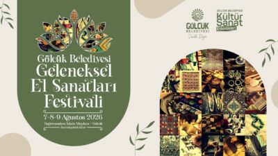 Gölcük Belediyesi ev sahipliğinde düzenlenecek Geleneksel El Sanatları Festivali, 7-8-9