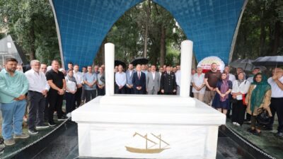 Karamürsel'in düşman işgalinden kurtuluşunun 105. yıl dönümü, düzenlenen resmi tören
