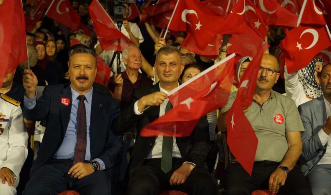 15 Temmuz hain darbe girişiminin 10. yıl dönümünde Gölcük'te düzenlenen