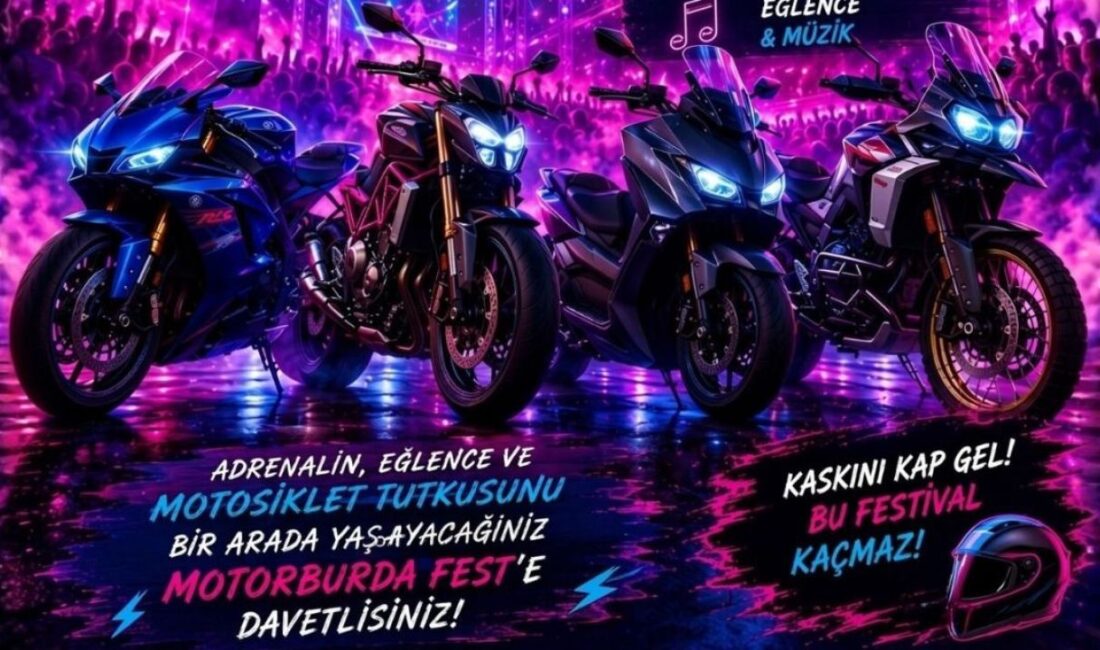 Doğu Marmara'nın en büyük motosiklet festivali MotorBurda Fest, bu yıl