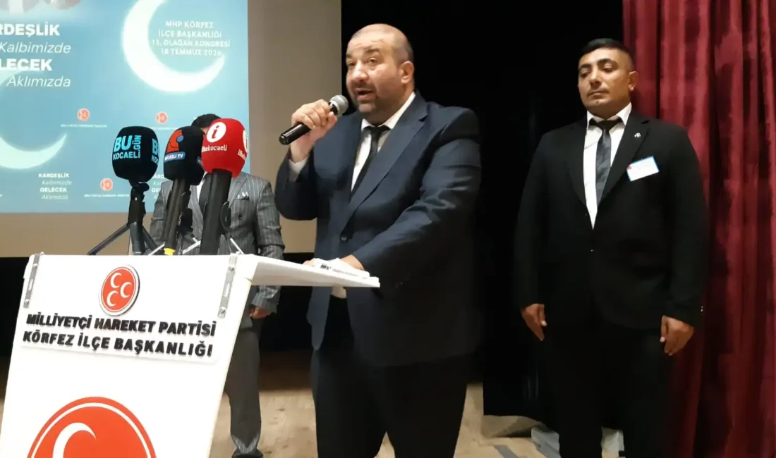 MHP Körfez İlçe Başkanı Doğan Bekiroğlu, 15. Genel Kurul ‘da