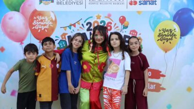 Körfez Belediyesi tarafından çocukların yaz tatilini eğlenceli ve verimli geçirmesi