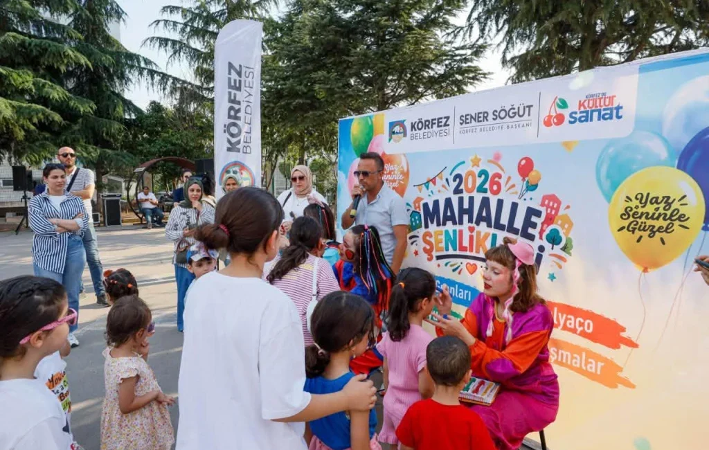 Körfez Belediyesi'nin geleneksel Mahalle Şenlikleri, 2026 yaz sezonunun ilk etkinliğiyle