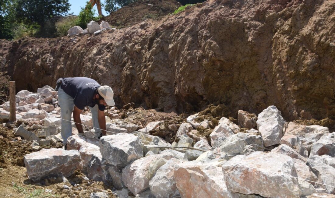 İzmit Belediyesi Fen İşleri Müdürlüğü, Kabaoğlu Mahallesi Fildişi Sokak’ta güvenliği