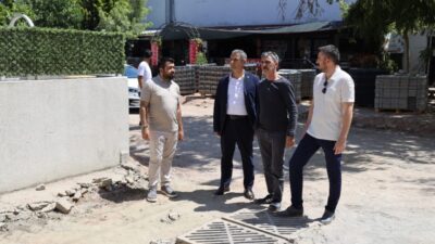 İzmit Belediyesi, Mehmet Ali Paşa Mahallesi’nde 6 sokakta eş zamanlı