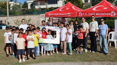 İzmit Belediyesi Kreş Müdürlüğü tarafından çocukların yaz tatilini hareketli ve