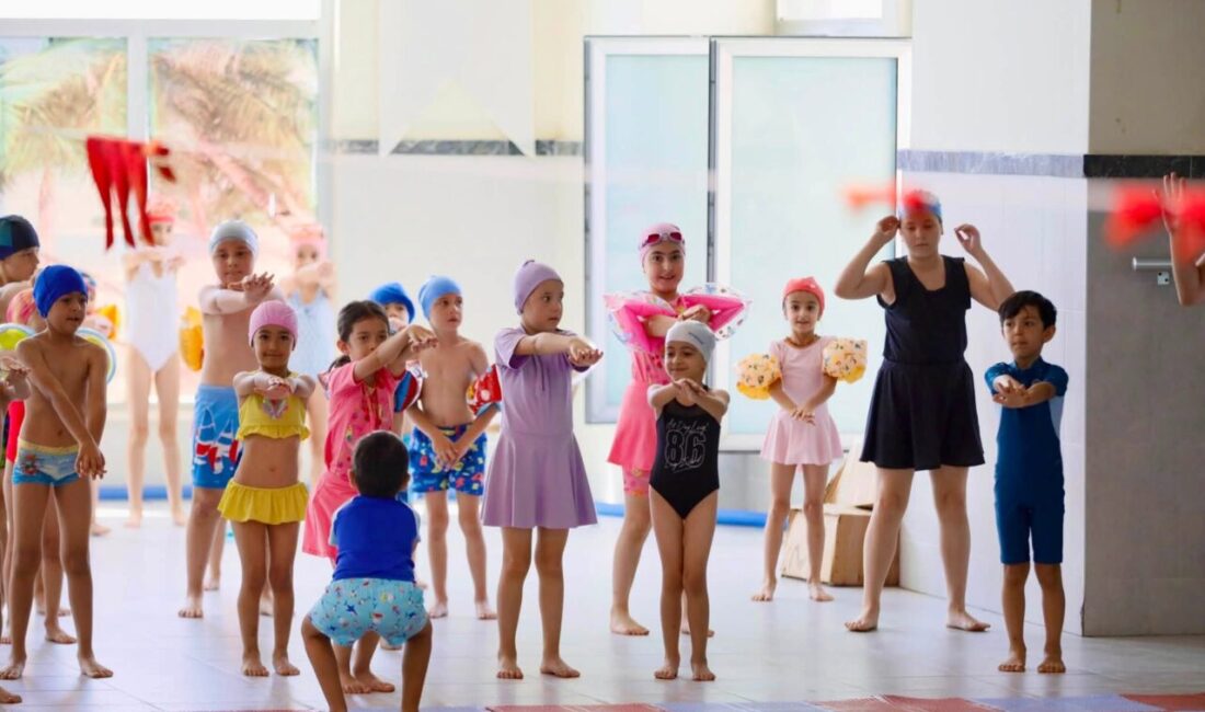 Körfez Belediyesi Çamlıtepe Yüzme Havuzu ve Spor Kompleksi’nde Yaz Spor