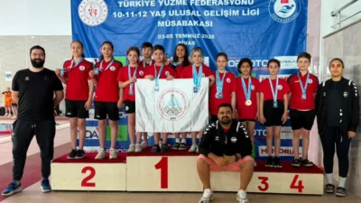 Körfez Gençlerbirliği sporcuları, Sivas'ta düzenlenen 10-11-12 Yaş Ulusal Gelişim Ligi