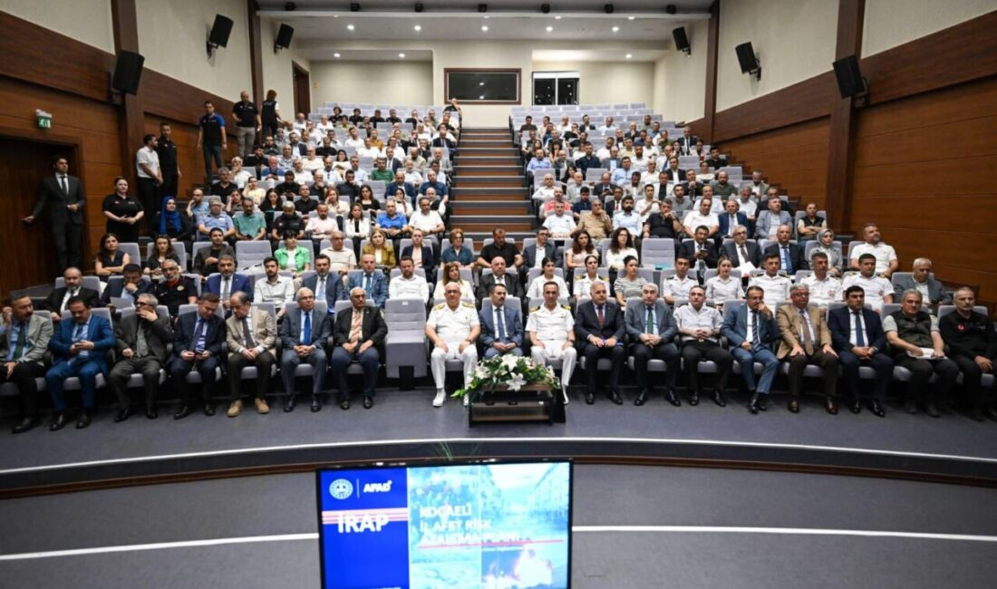 Kocaeli’de 2027-2031 İl Afet Risk Azaltma Planı (İRAP) hazırlıkları kapsamında
