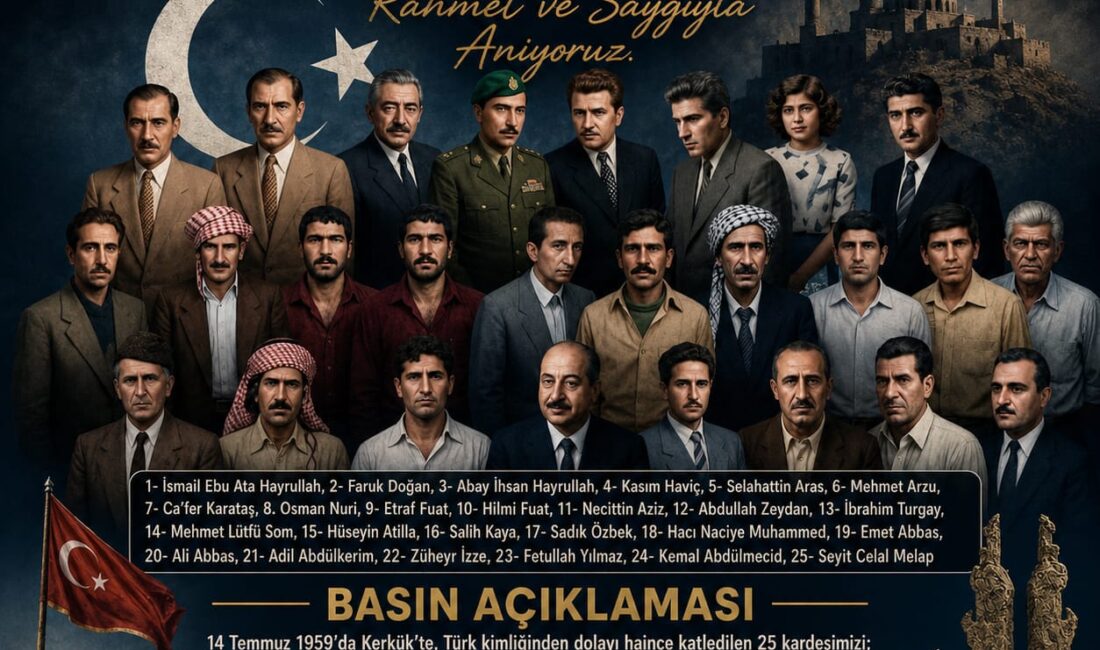 Turan Elleri Ozanlar Yazarlar Şairler Aydınlar Derneği (TOYŞAD), 14 Temmuz