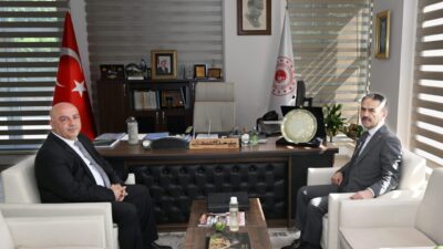 Kocaeli Valisi İlhami Aktaş, kurum ziyaretleri kapsamında Çevre, Şehircilik ve