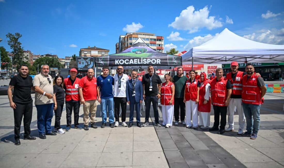 Türk Kızılay Kocaeli Şubesi, Kocaeli Büyükşehir Belediyesi ve Hodri Meydan