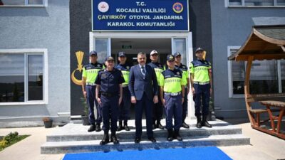 Kocaeli programını sürdüren İçişleri Bakanı Mustafa Çiftçi, Vali İlhami Aktaş