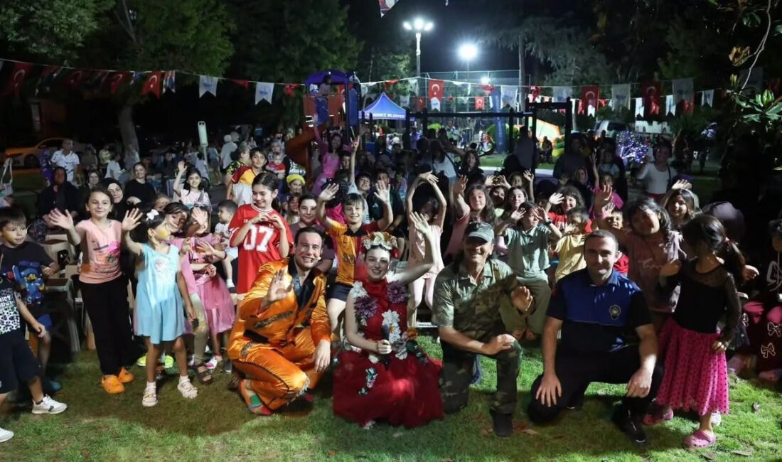 Derince’de yaz dönemini renklendiren Mahalle Şenlikleri, Dr. Sadık Ahmet Parkı’ndaki