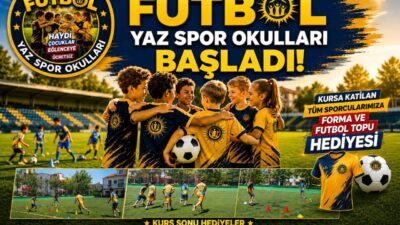 Derince’de çocukların yaz tatilini sporla değerlendirmesi amacıyla bu yıl ilk