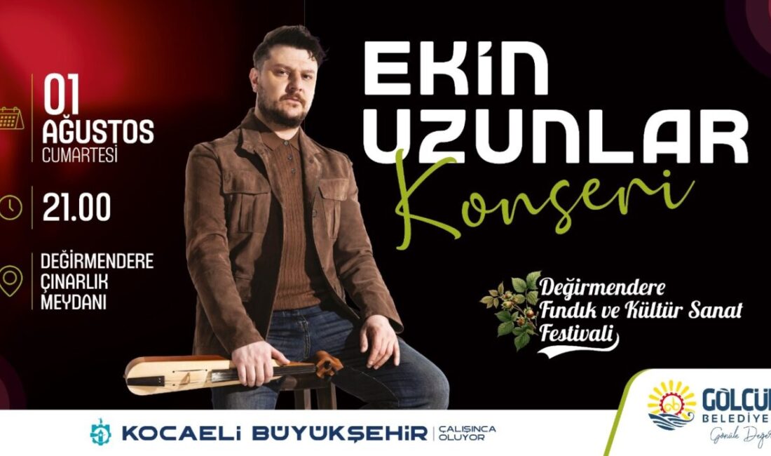 Kocaeli Büyükşehir Belediyesi ile Gölcük Belediyesi ortaklığında düzenlenen Değirmendere Fındık